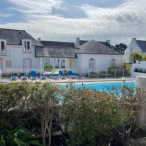Maison De De 56 M2 Dans Résidence Avec Piscine Chauffée Proche Plages , Locmaria France